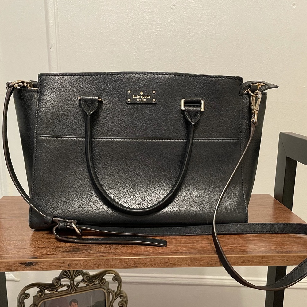 Black Kate Spade ♠️ bag